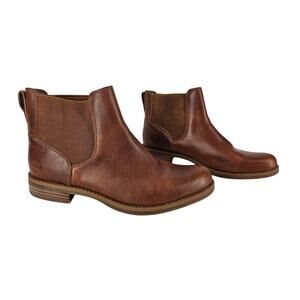 TIMBERLAND WOMEN'S LIGHT BROWN MAGBY LOW CHELSEA BOOTS – US SIZE 7, STYLE A1HT6